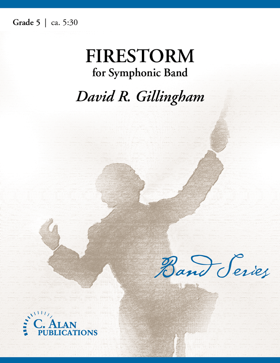 Firestorm (score only) Firestorm (score only) Concert Band scores gallery preview page 1