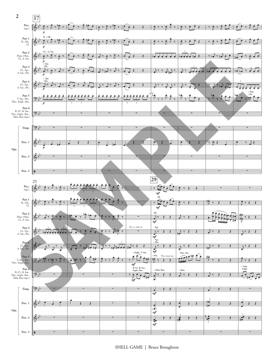 Shell Game (condensed score) Study Score scores gallery preview page 5
