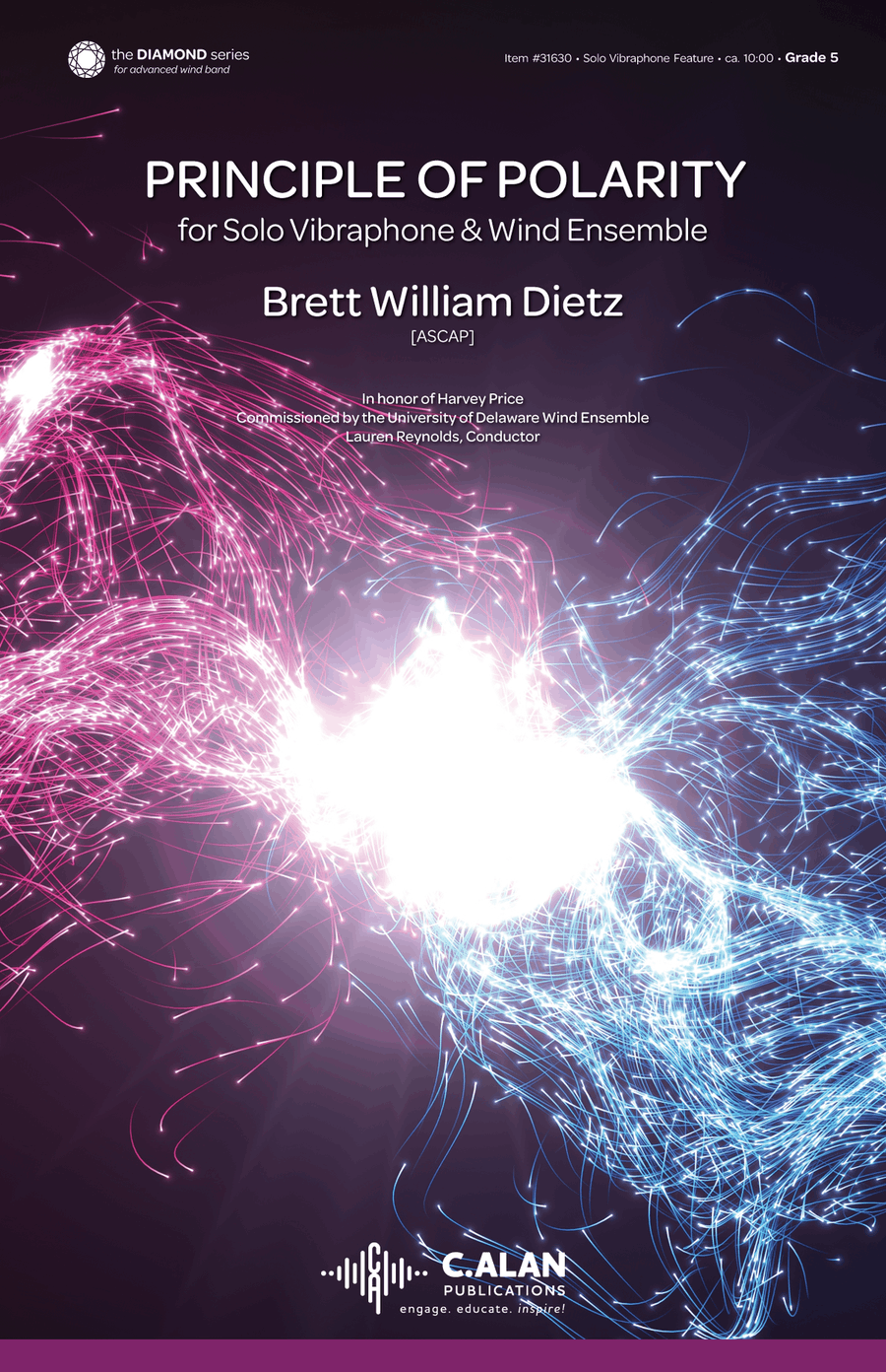 The Principle of Polarity (score only) Vibraphone scores gallery preview page 1