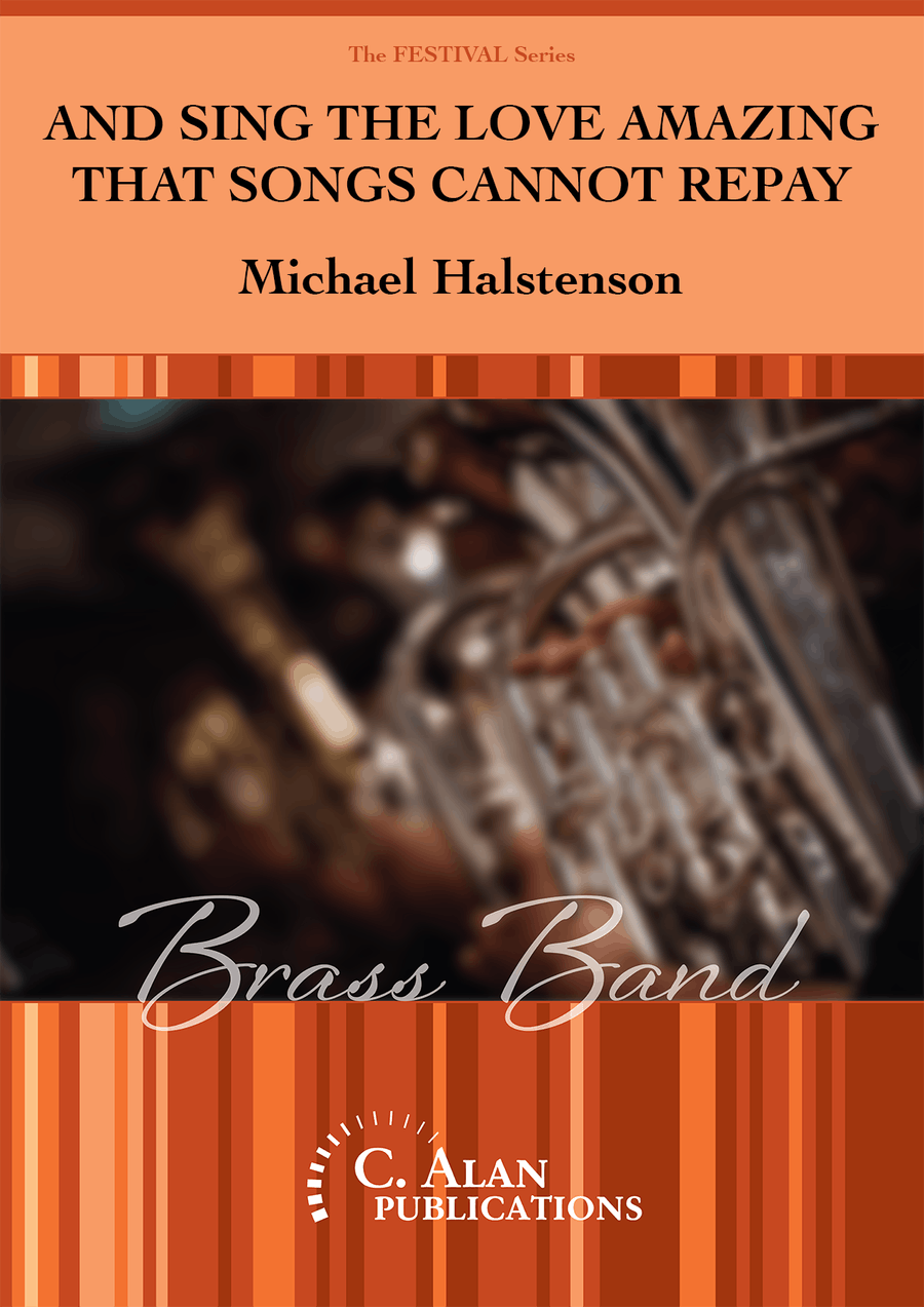 And Sing the Love (conductor's score) Brass Band scores gallery preview page 1