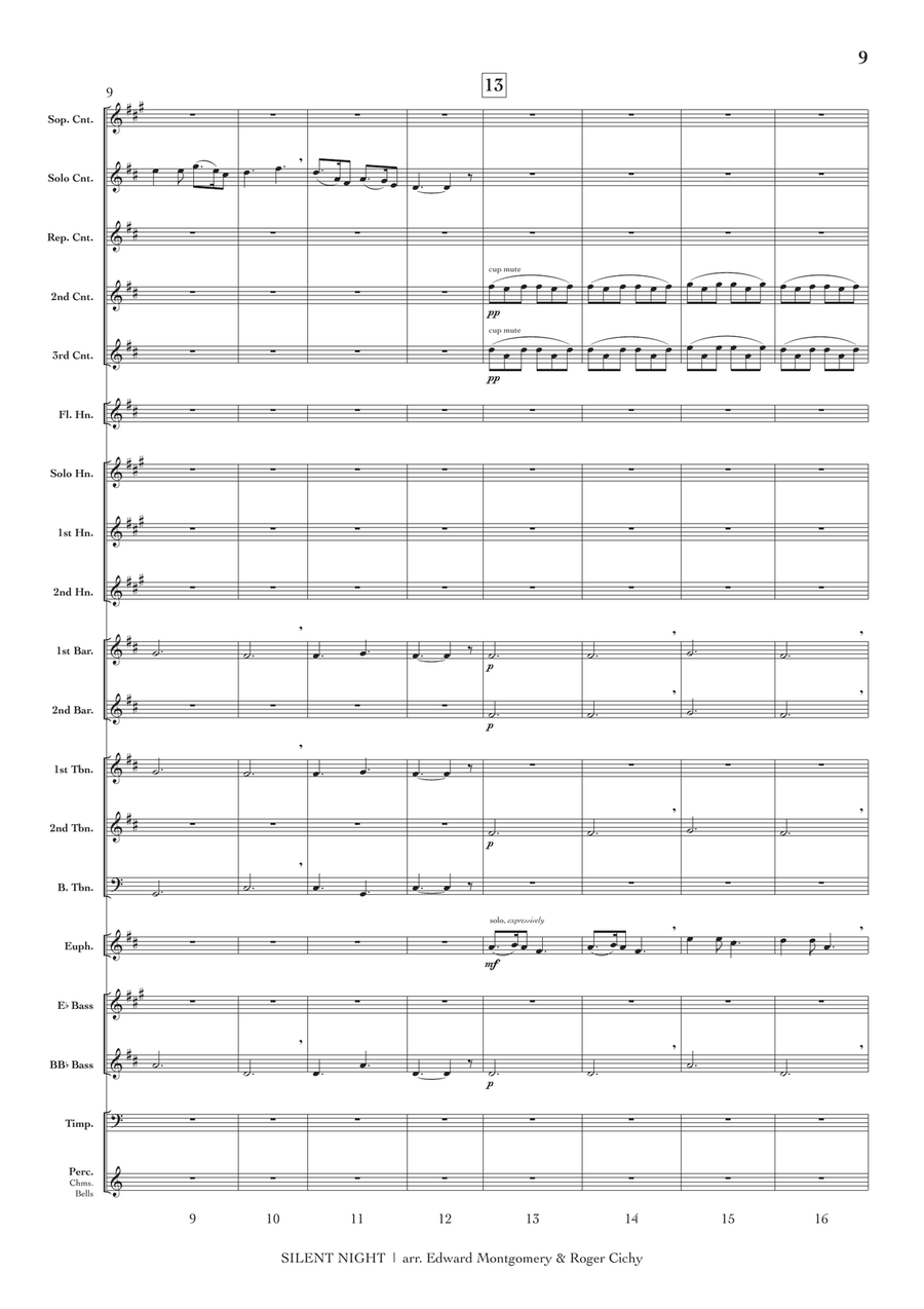 Festive Traditions, Vol. 1 (conductor's score) Brass Band scores gallery preview page 7