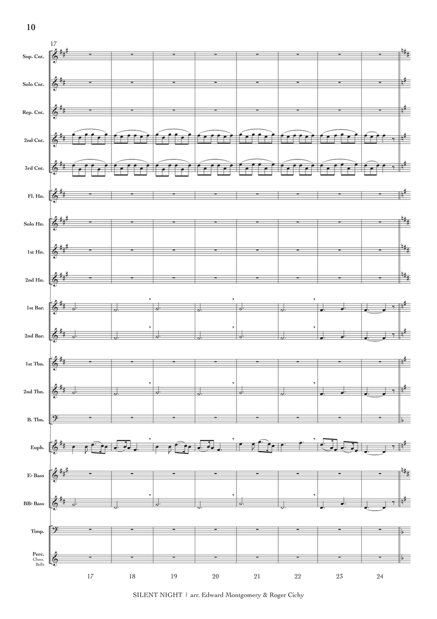 Festive Traditions, Vol. 1 (conductor's score) Brass Band scores gallery preview page 8