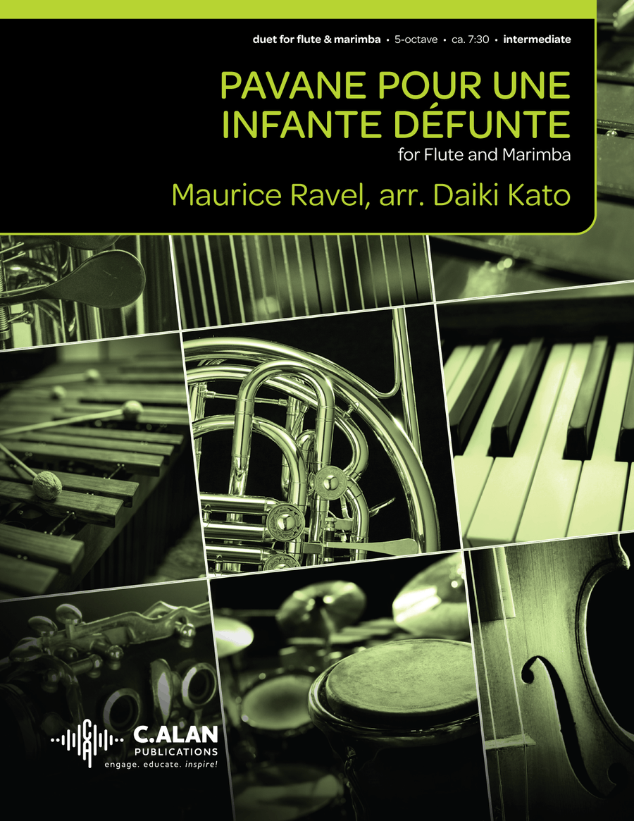 Pavane pour une infante défunte (Ravel) Flute scores gallery preview page 1