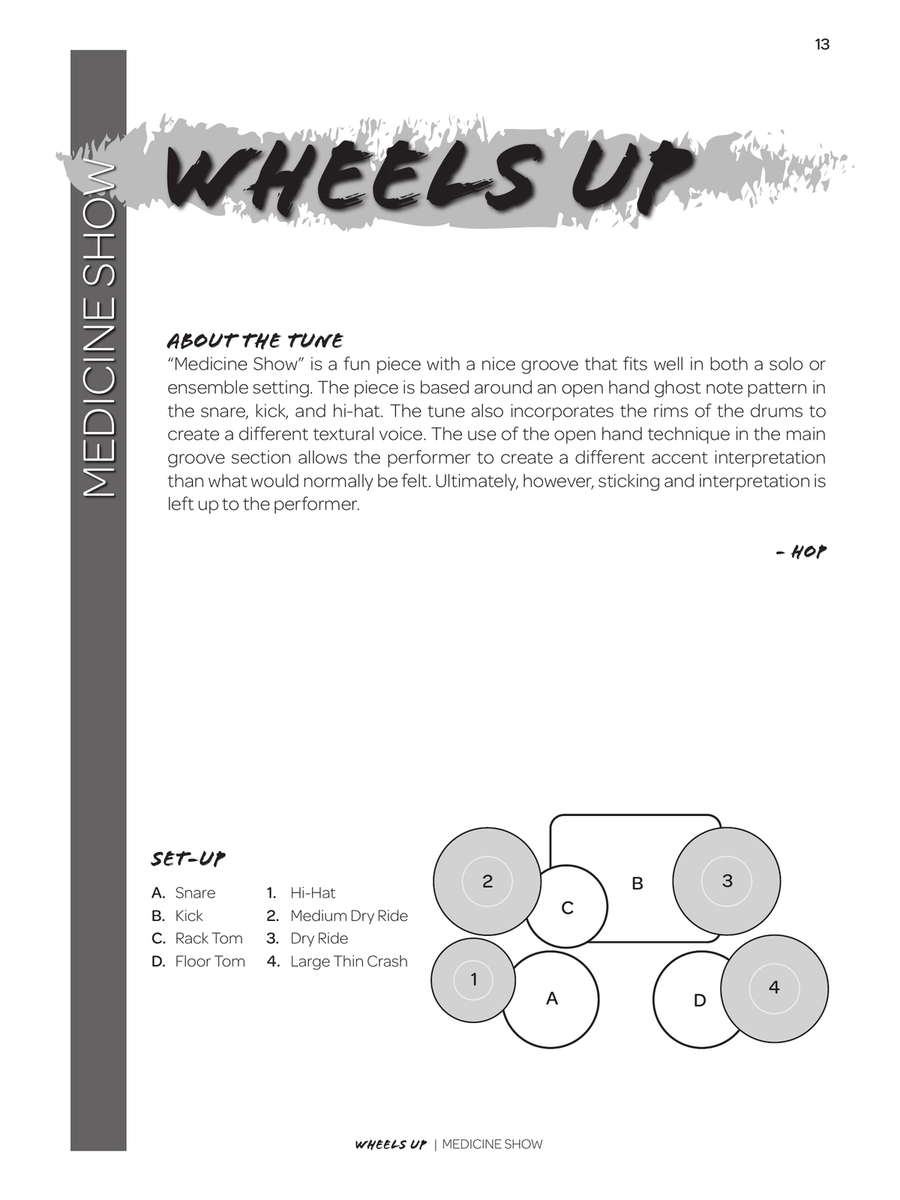 Wheels Up Wheels Up Drum Set scores gallery preview page 7