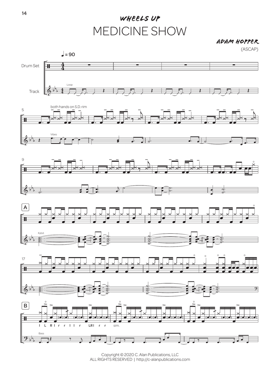 Wheels Up Wheels Up Drum Set scores gallery preview page 8
