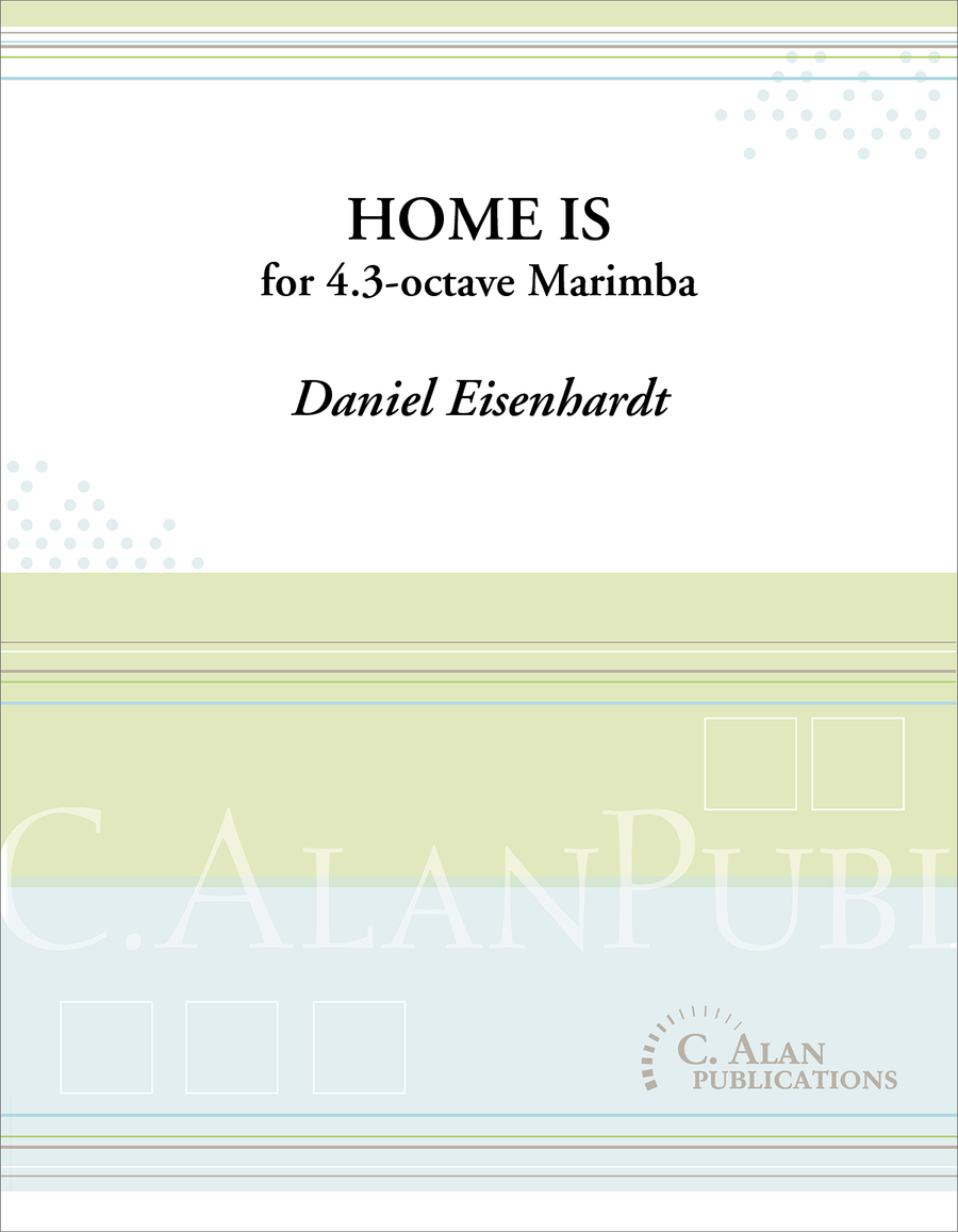 Home Is Home Is Marimba scores gallery preview page 1
