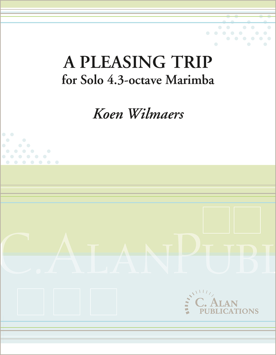Pleasing Trip, A Pleasing Trip, A Marimba scores gallery preview page 1