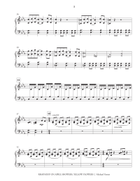 Rhapsody on April Showers, Yellow Flowers Marimba scores gallery preview page 4