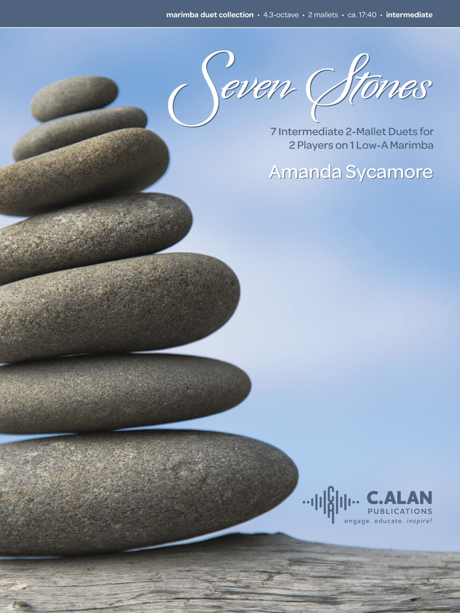 Seven Stones Seven Stones Marimba scores gallery preview page 1