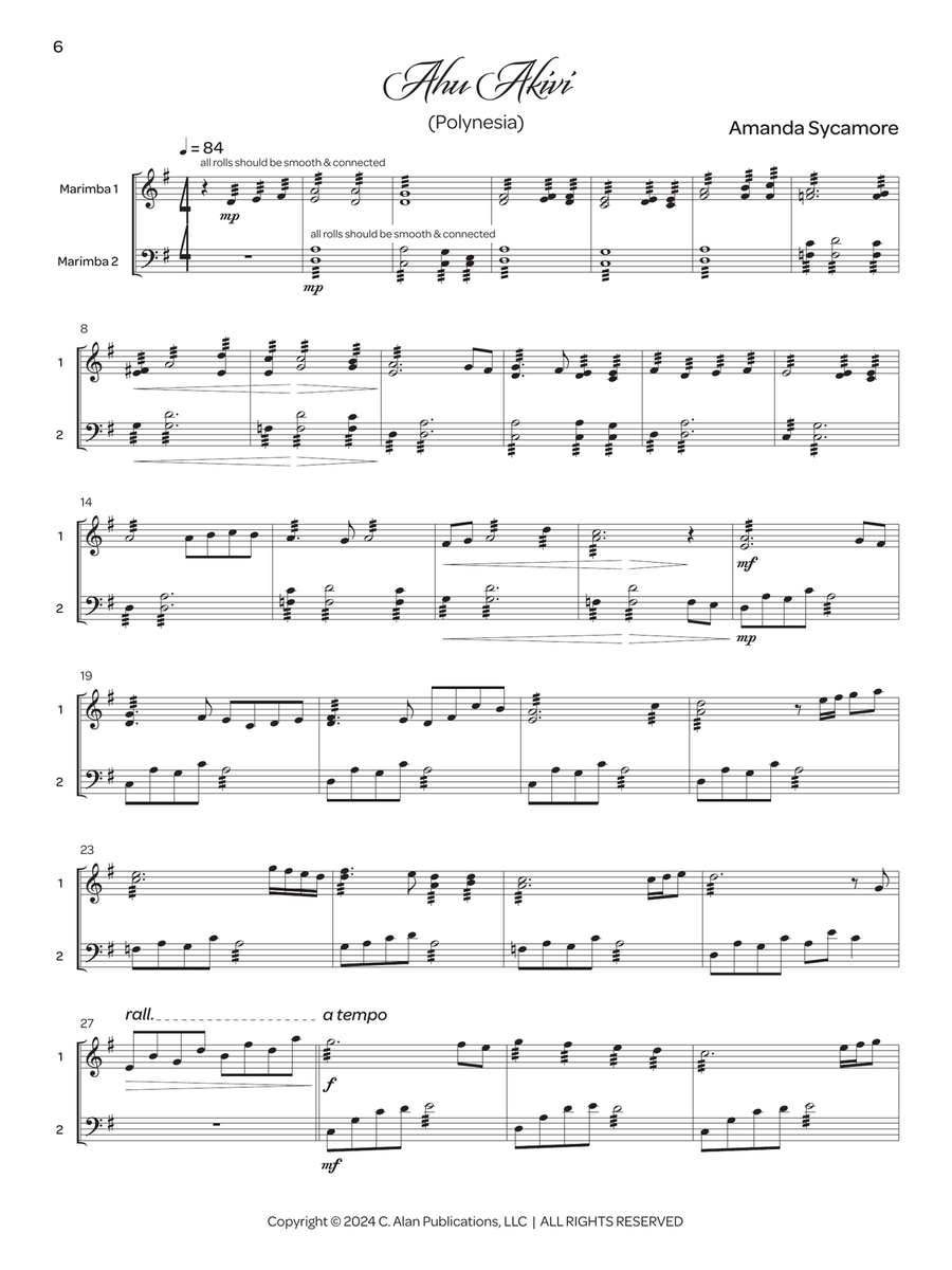Seven Stones Seven Stones Marimba scores gallery preview page 4