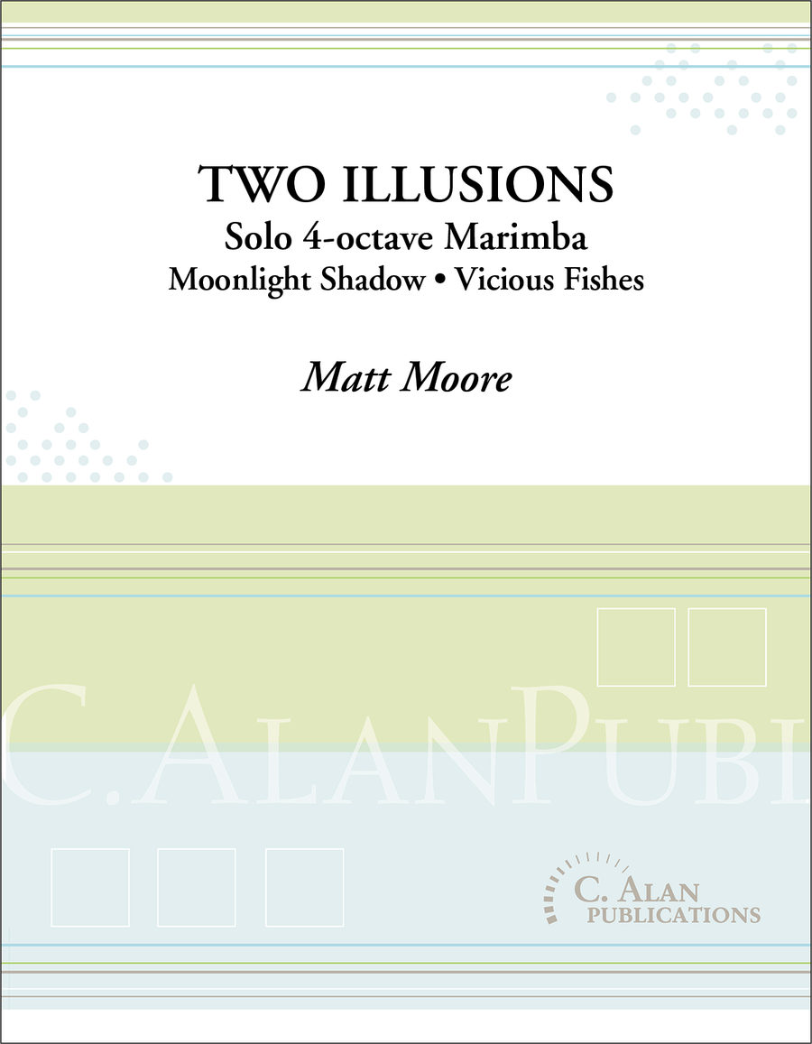 Two Illusions Two Illusions Marimba scores gallery preview page 1