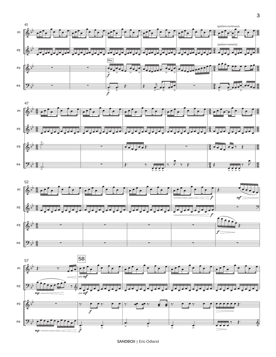 Sandbox Sandbox Marimba scores gallery preview page 4