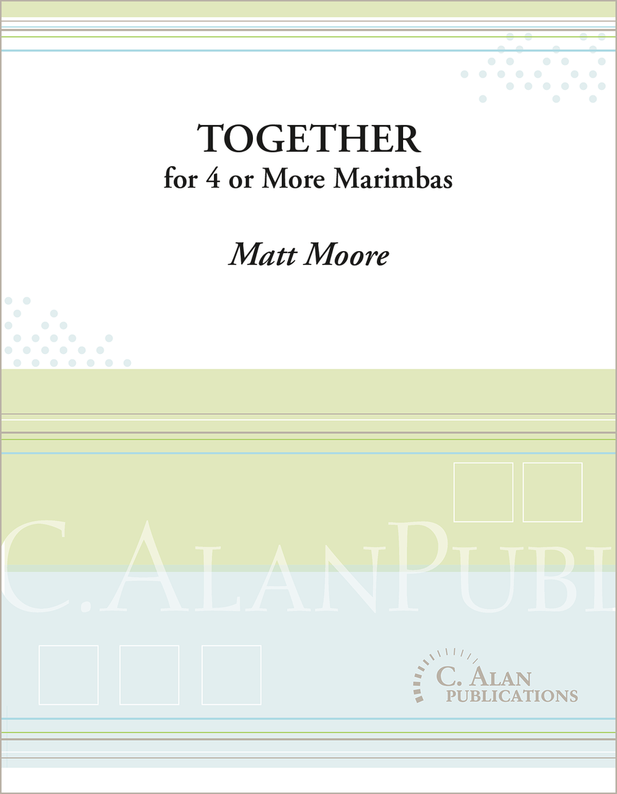 Together Together Marimba scores gallery preview page 1