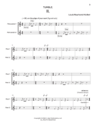 Tumble. Percussion scores gallery preview page 3