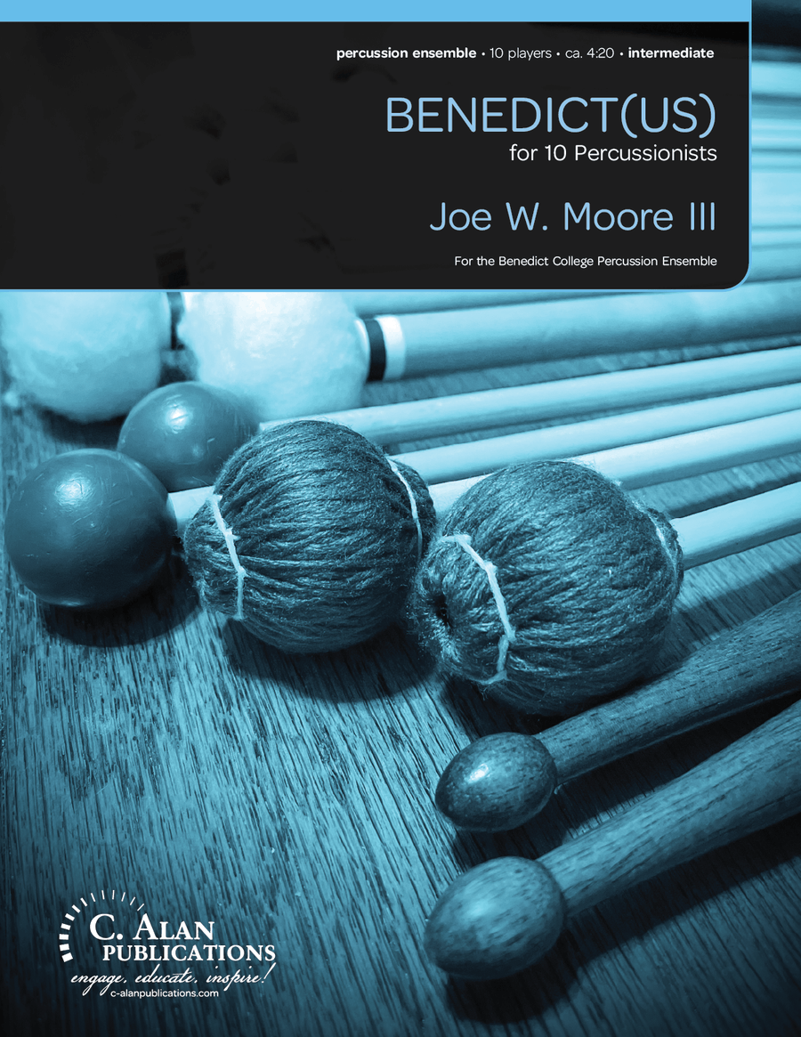 Benedict(us) Benedict(us) Percussion Ensemble scores gallery preview page 1