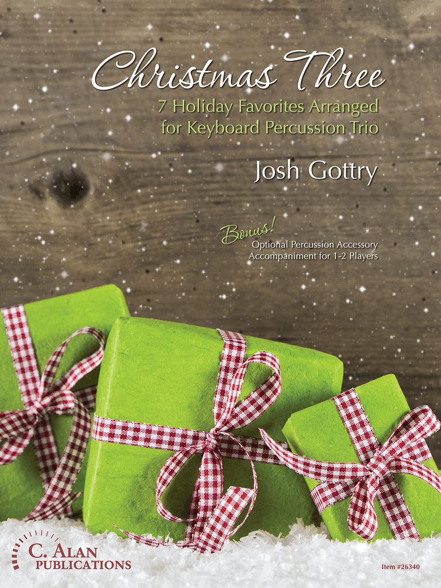 Christmas Three Percussion Ensemble scores gallery preview page 1