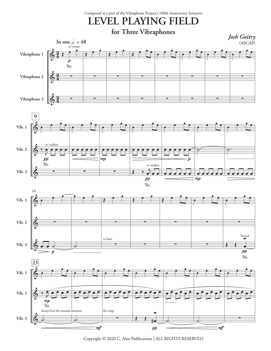 Level Playing Field Level Playing Field Percussion Ensemble scores gallery preview page 2