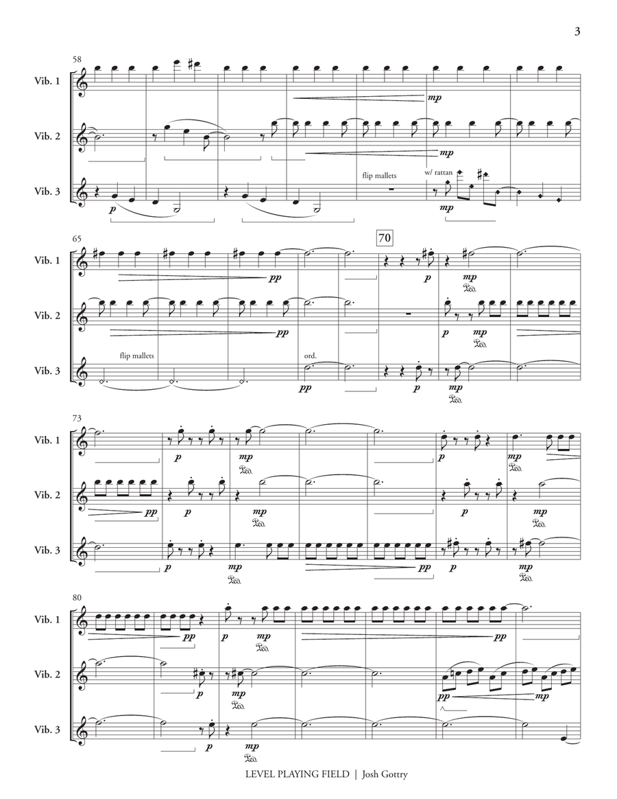 Level Playing Field Level Playing Field Percussion Ensemble scores gallery preview page 4