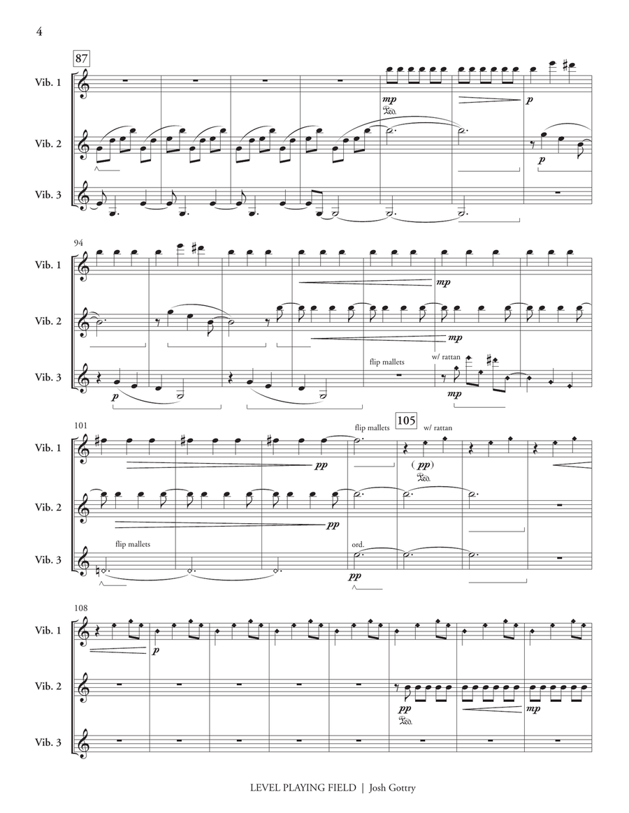 Level Playing Field Level Playing Field Percussion Ensemble scores gallery preview page 5