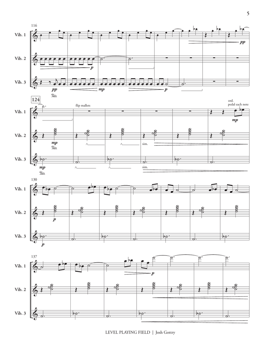 Level Playing Field Level Playing Field Percussion Ensemble scores gallery preview page 6