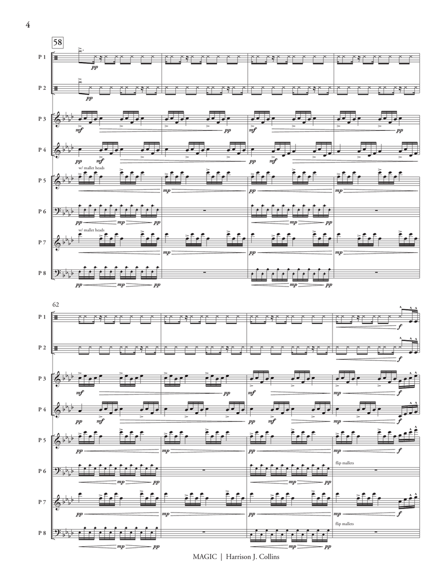 Magic Percussion Ensemble - Sheet Music page 5
