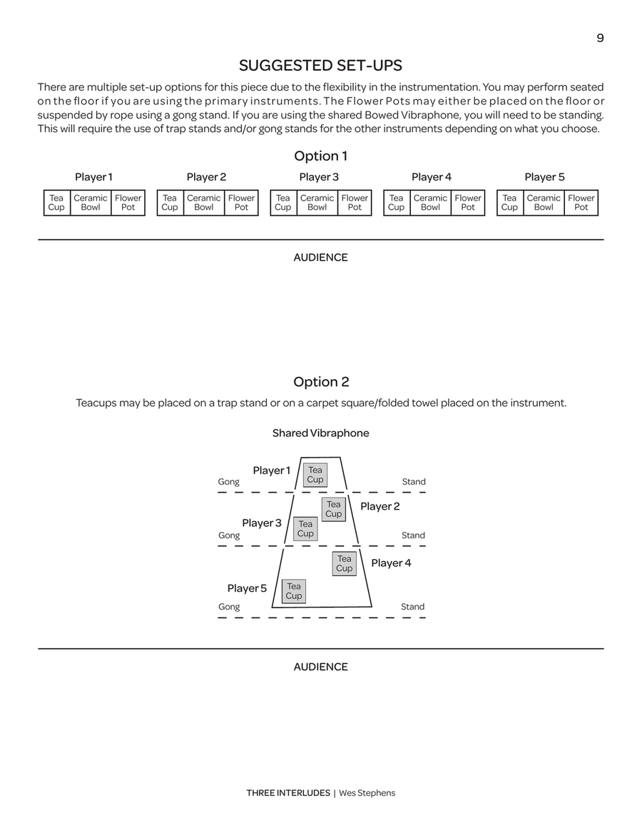 Three Interludes Three Interludes Percussion Ensemble scores gallery preview page 6