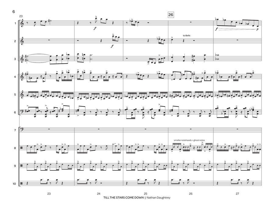 Till the Stars Come Down Till the Stars Come Down Percussion Ensemble scores gallery preview page 7