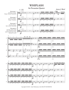 Whiplash Percussion Ensemble scores gallery preview page 3
