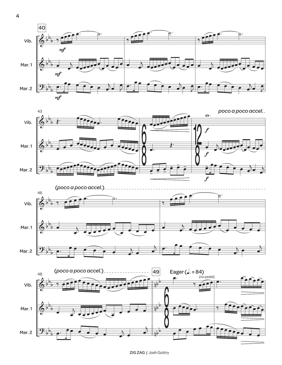 Zig Zag Percussion Ensemble scores gallery preview page 5