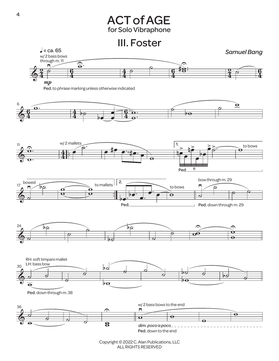 Act of Age Act of Age Percussion scores gallery preview page 4