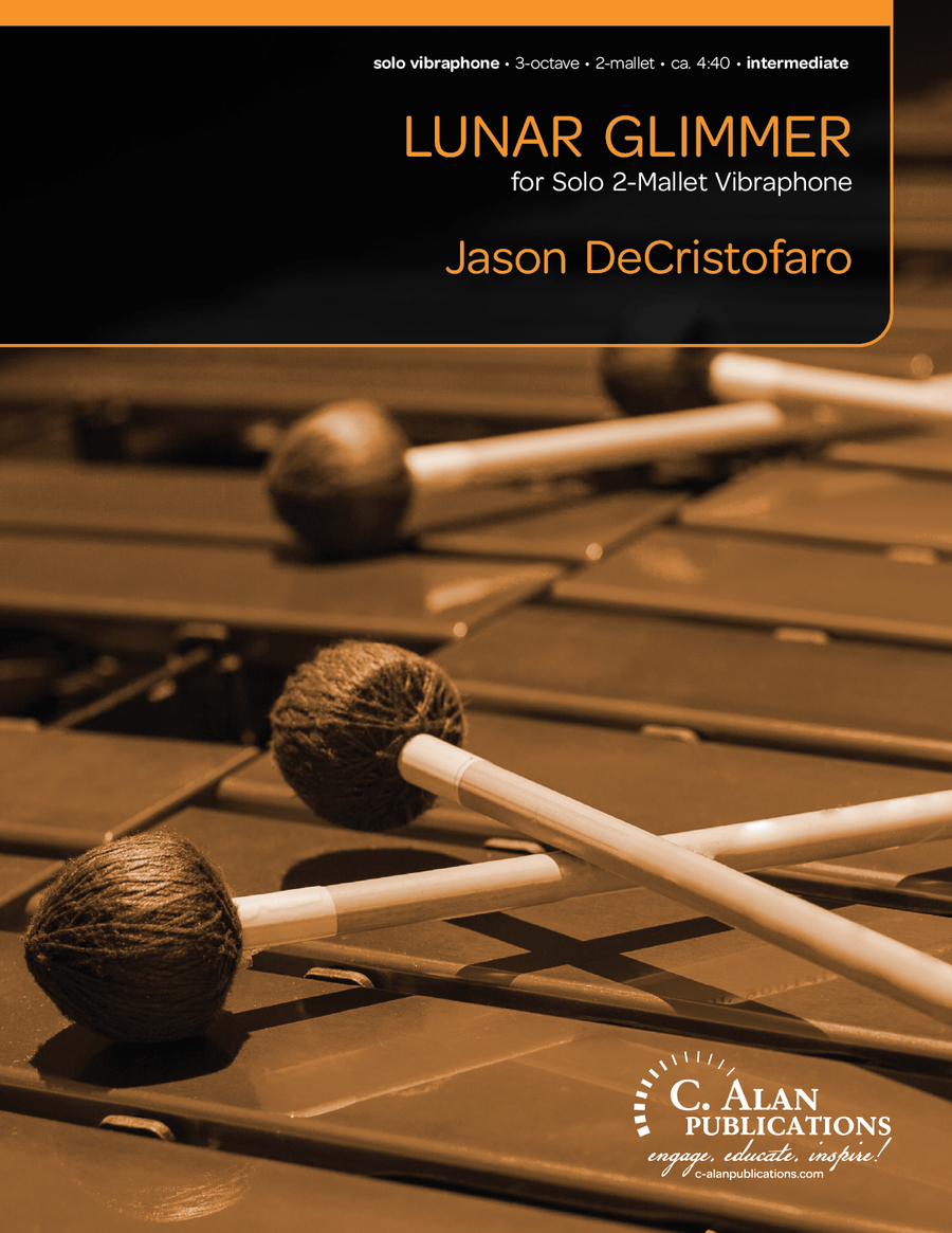 Lunar Glimmer Lunar Glimmer Percussion scores gallery preview page 1