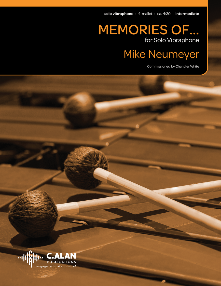 Memories of... Memories of... Percussion scores gallery preview page 1