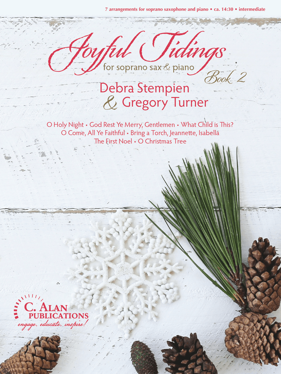 Joyful Tidings, Book 2 for Soprano Sax & Piano Soprano Saxophone scores gallery preview page 1