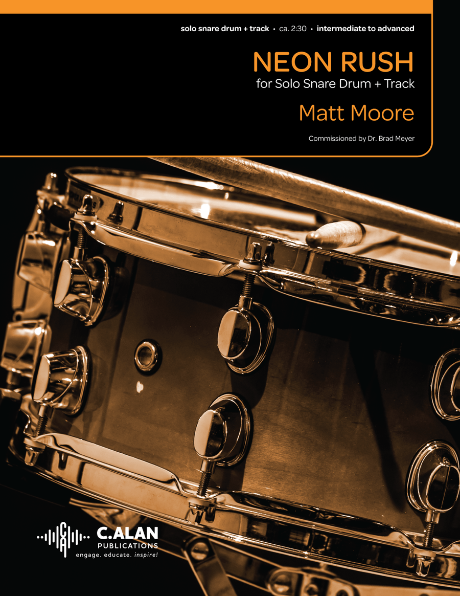 Neon Rush Neon Rush Snare Drum scores gallery preview page 1