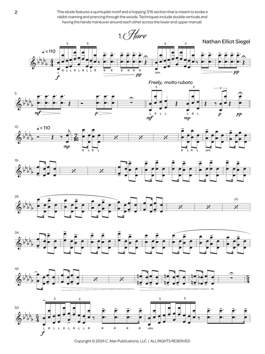 Creatures of the Wood Creatures of the Wood Marimba scores gallery preview page 2
