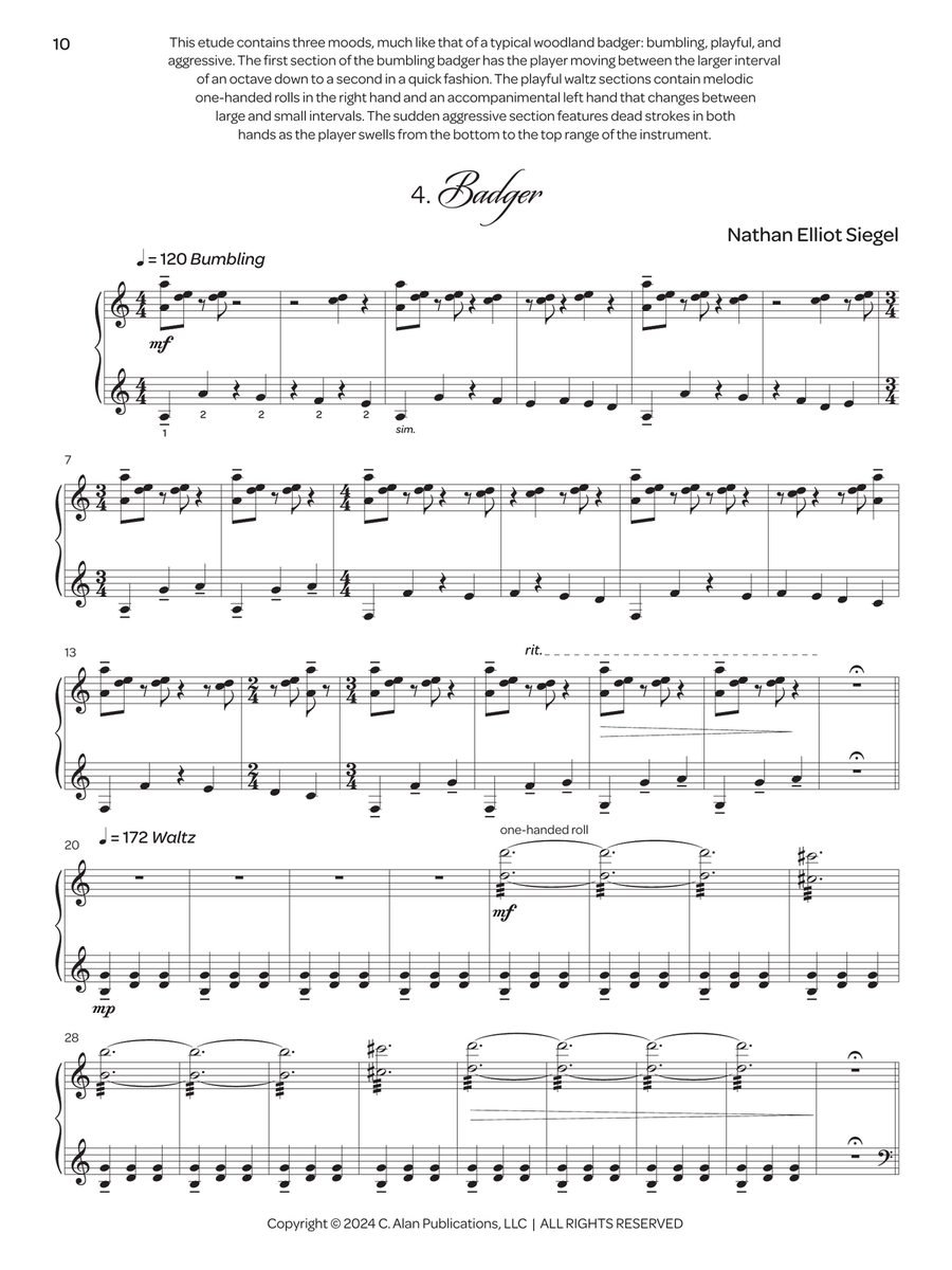 Creatures of the Wood Creatures of the Wood Marimba scores gallery preview page 5