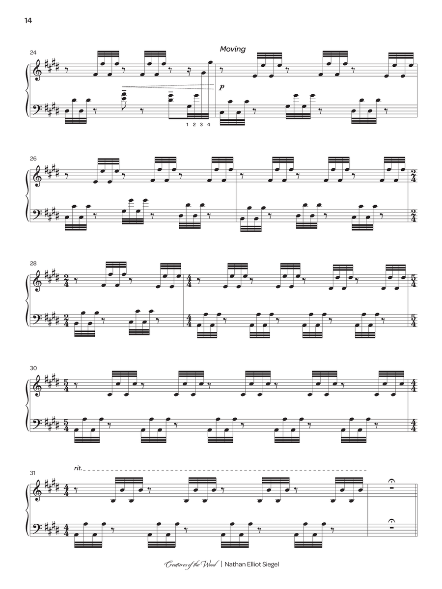 Creatures of the Wood Creatures of the Wood Marimba scores gallery preview page 7