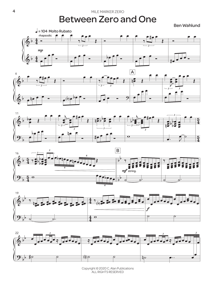Mile Marker Zero Mile Marker Zero Marimba scores gallery preview page 2