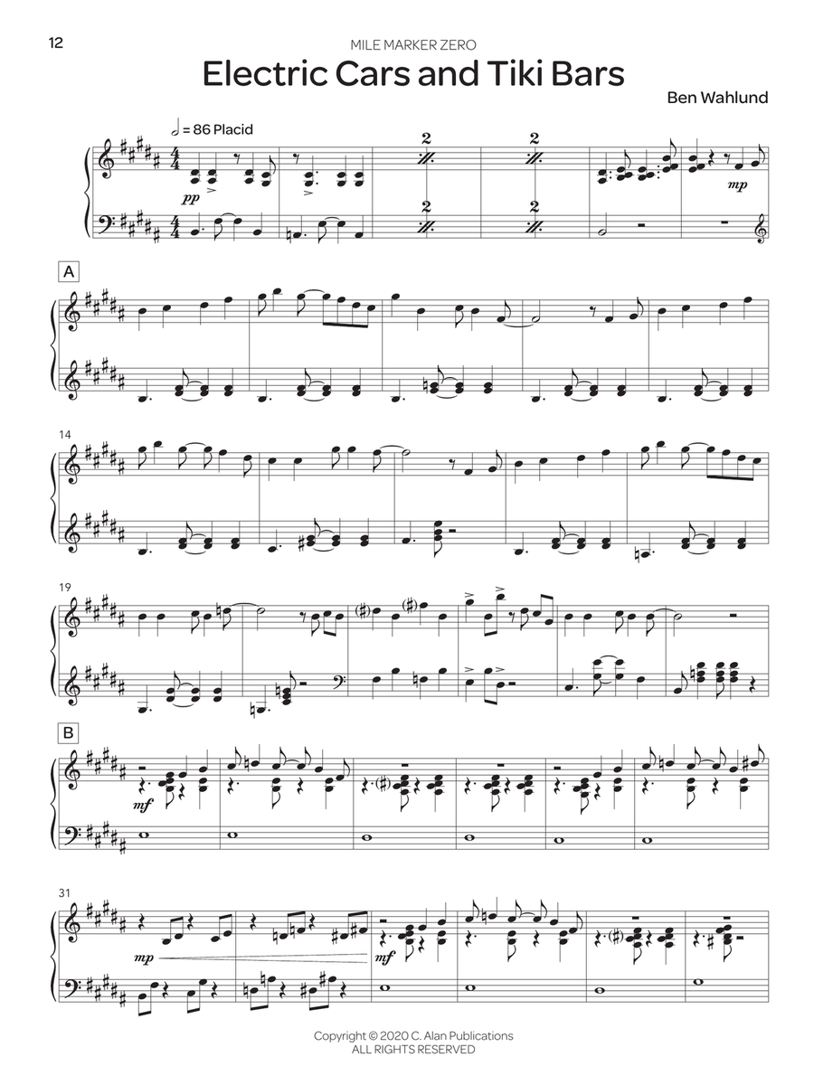 Mile Marker Zero Mile Marker Zero Marimba scores gallery preview page 4