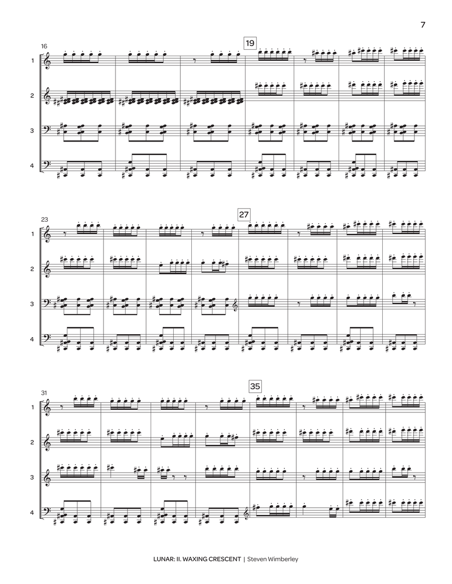 Lunar Lunar Marimba scores gallery preview page 5