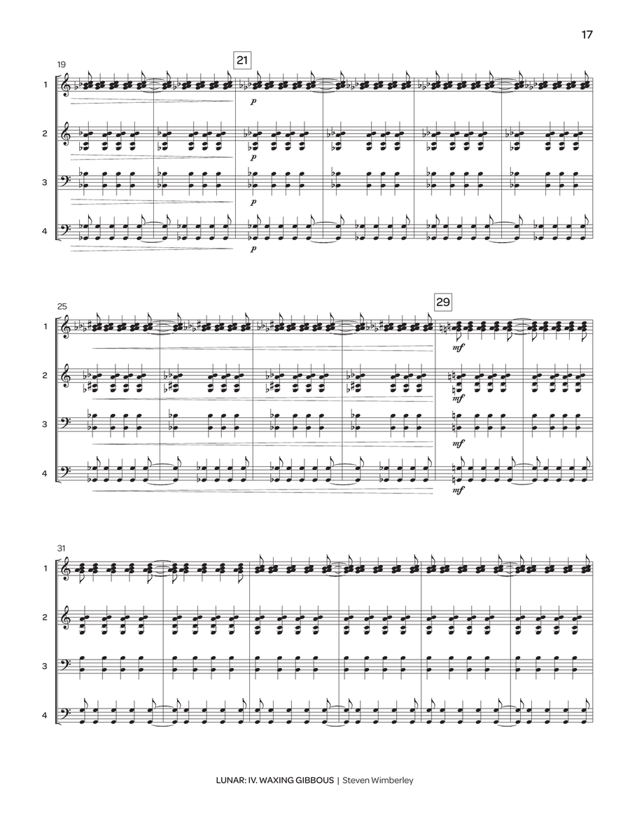 Lunar Lunar Marimba scores gallery preview page 9