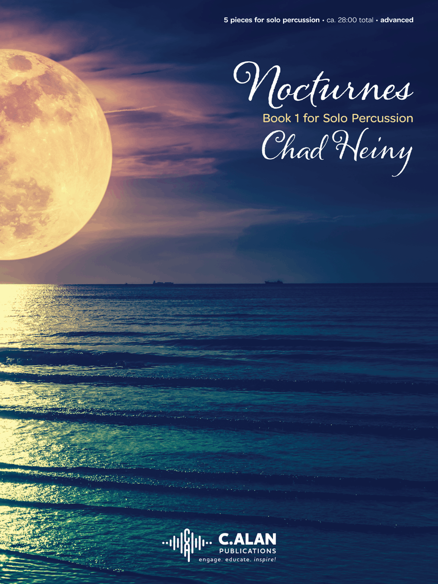 Nocturnes, Book 1 Nocturnes, Book 1 Percussion scores gallery preview page 1
