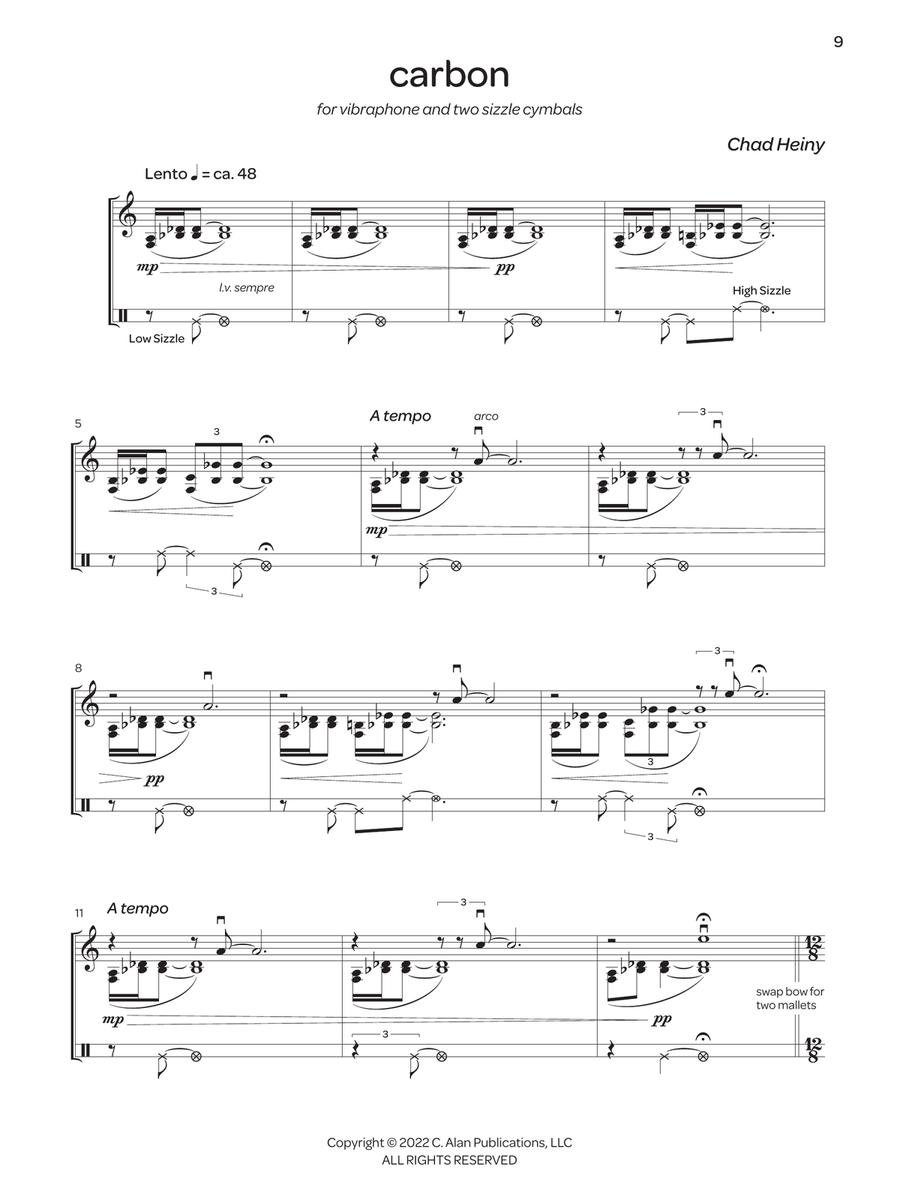 Nocturnes, Book 1 Nocturnes, Book 1 Percussion scores gallery preview page 5