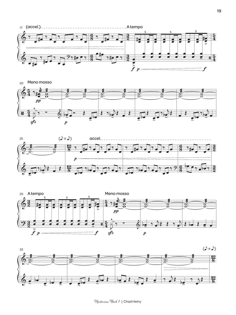 Nocturnes, Book 1 Nocturnes, Book 1 Percussion scores gallery preview page 9