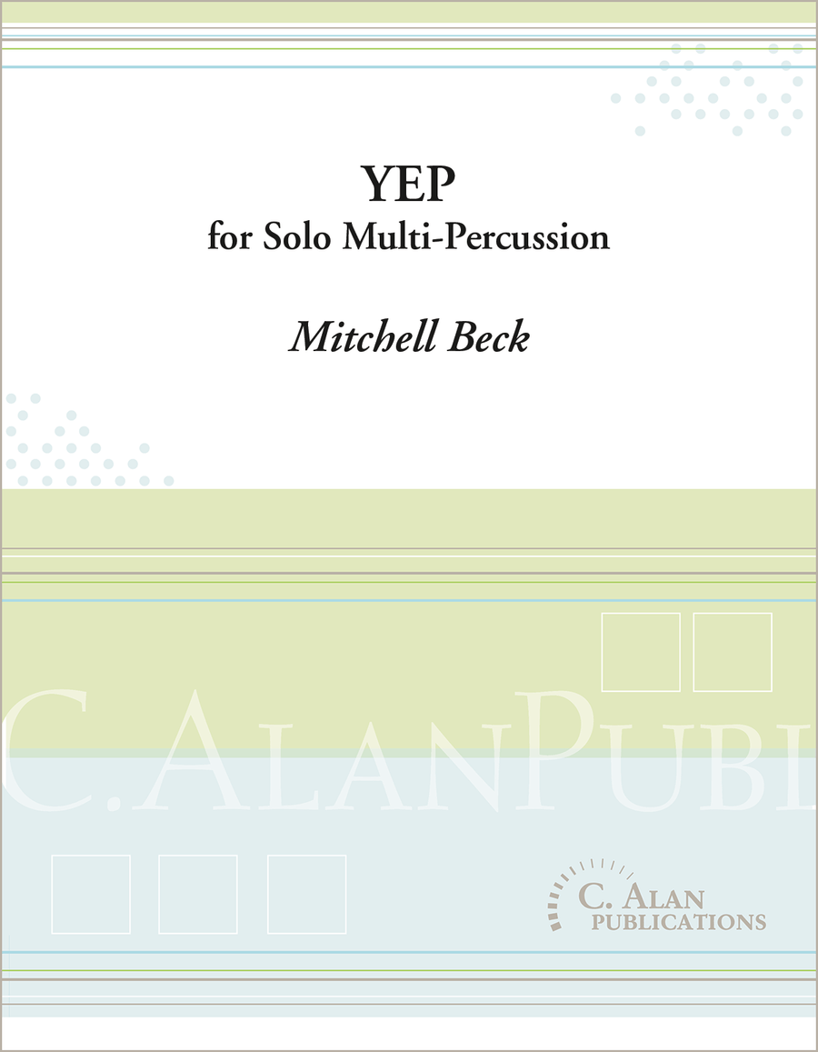 Yep Yep Percussion scores gallery preview page 1