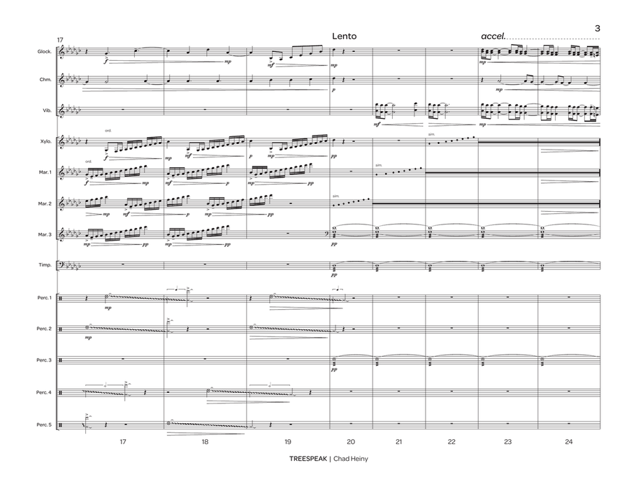 Treespeak Treespeak Percussion Ensemble scores gallery preview page 4