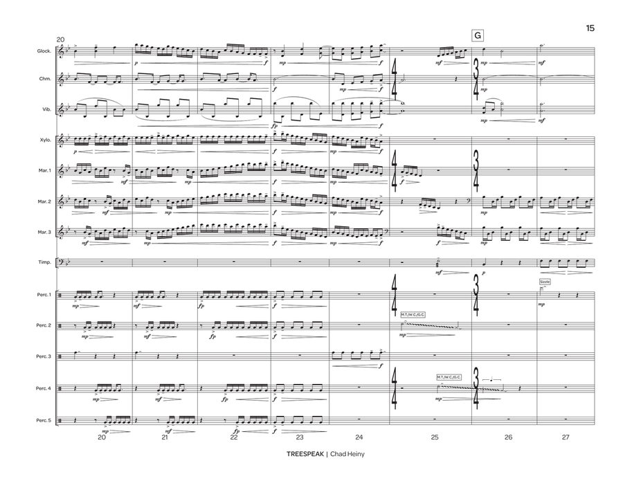 Treespeak Treespeak Percussion Ensemble scores gallery preview page 7