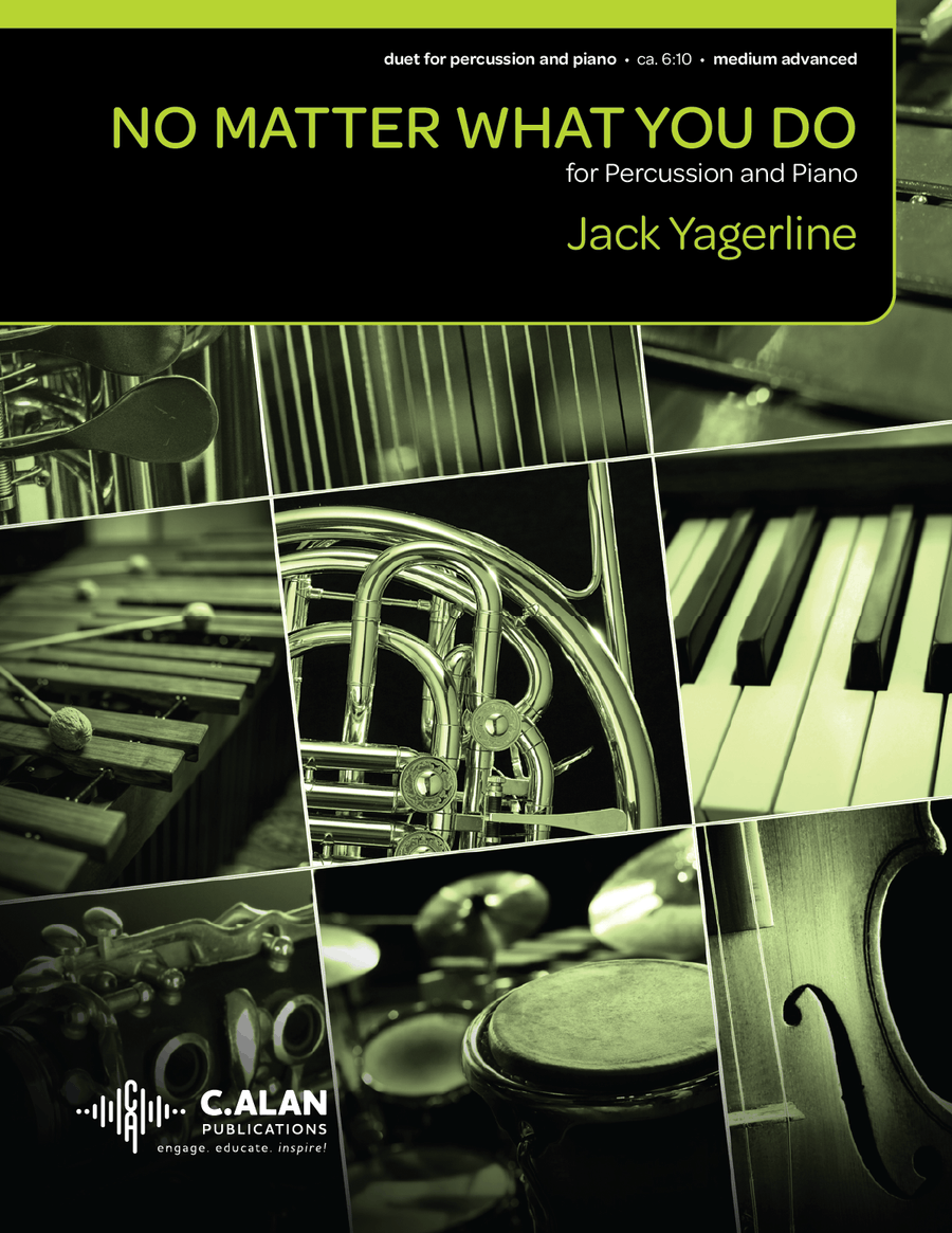 No Matter What You Do No Matter What You Do Piano scores gallery preview page 1