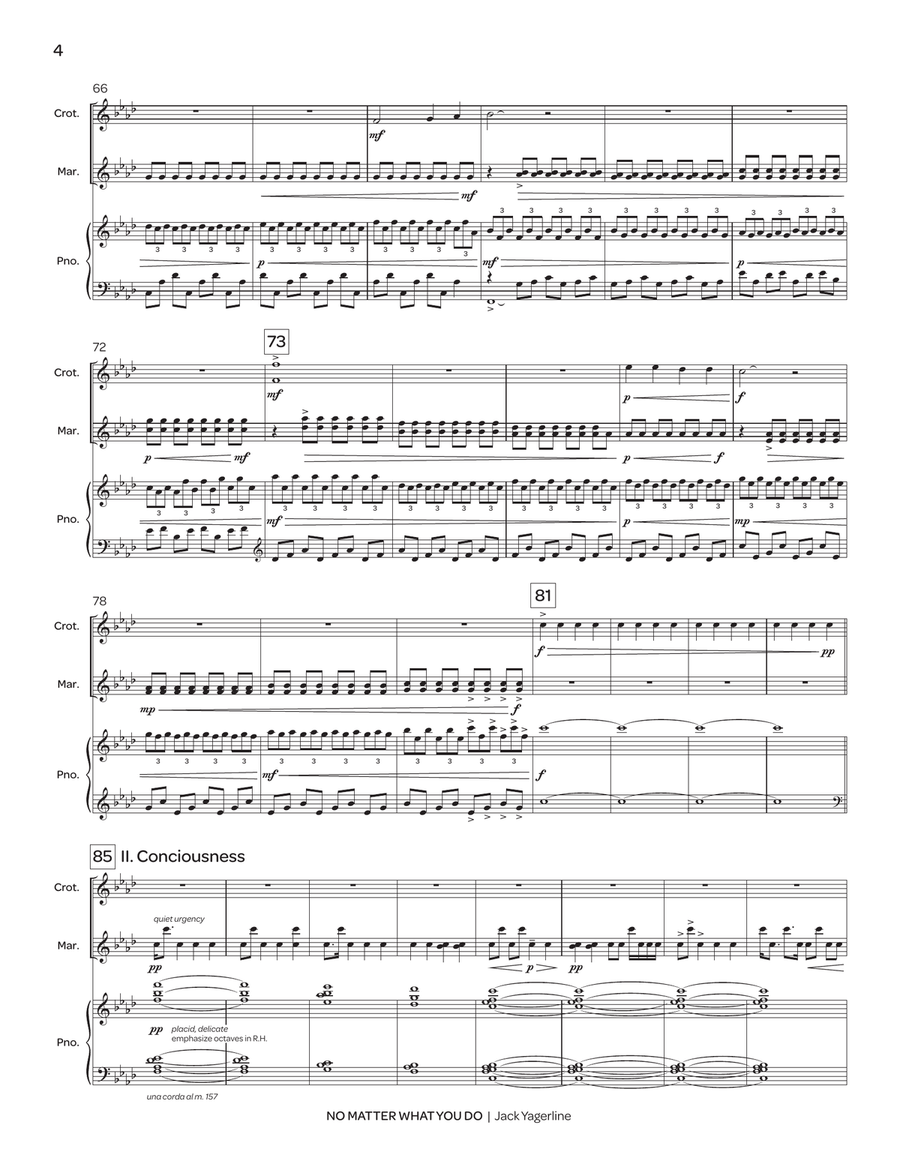 No Matter What You Do No Matter What You Do Piano scores gallery preview page 5