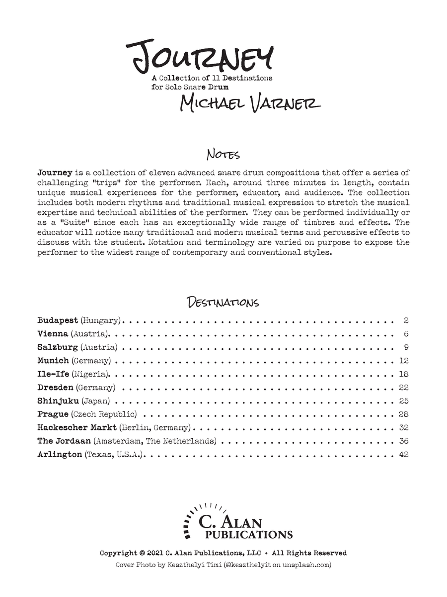 Journey Journey Snare Drum scores gallery preview page 2